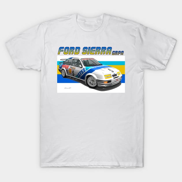 GrA Ford Sierra RS Cosworth T-Shirt by PjesusArt